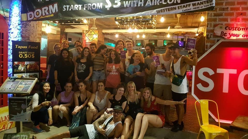 Route 66 Music Restaurant & Hostel シェムリアップ エクステリア 写真